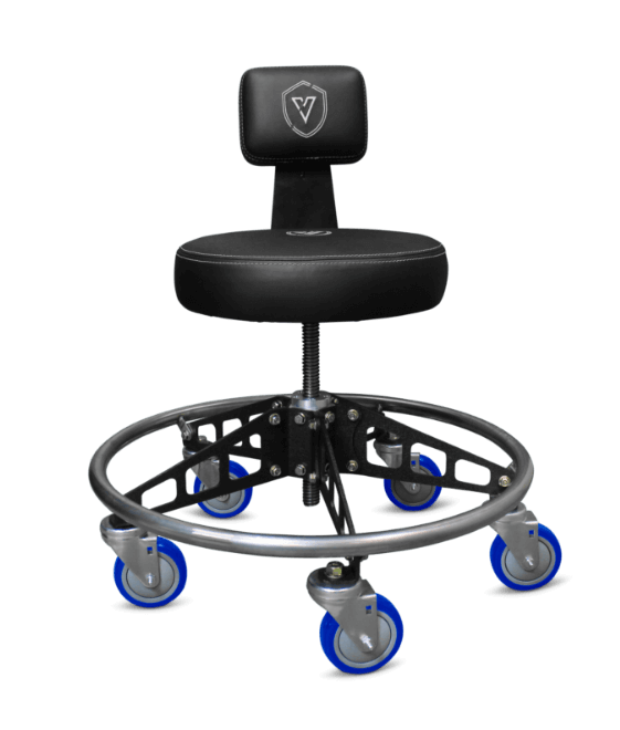 Vyper Chair- Best Adjustable Rolling Shop Chair